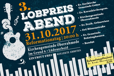 3. Lobpreisabend zum Reformationsfest in der Oberrahmede