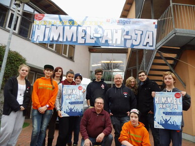 WIR BEIM JUGENDEVENT DER WESTFÄLISCHEN LANDESKIRCHE: JUENGER BEWEGT - HIMMEL-AH-JA 2013