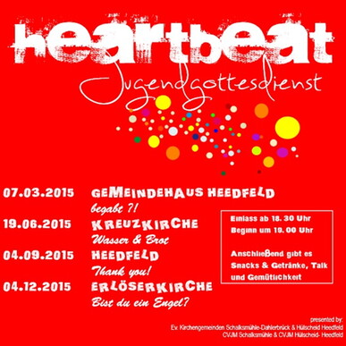 Heartbeat 2015 - Termine